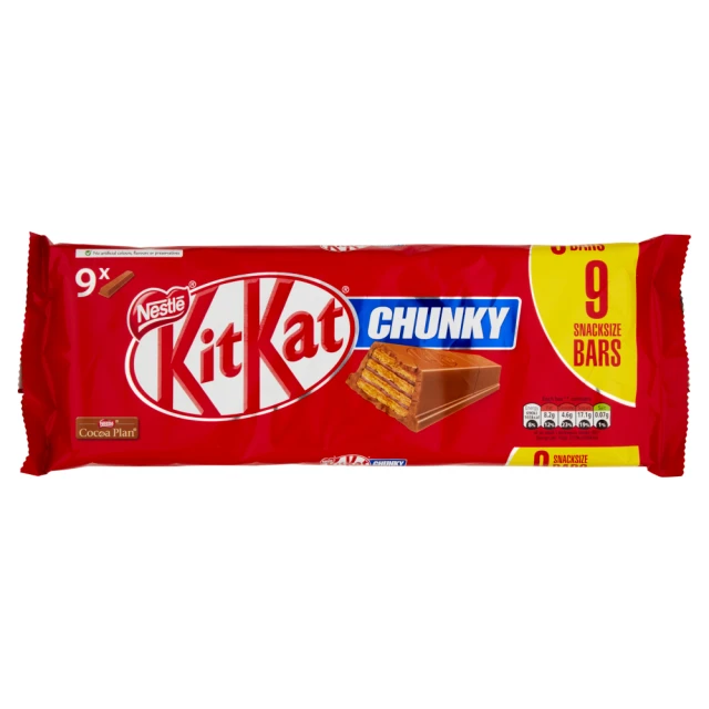 Kit Kat Chunky Bars 9 pack