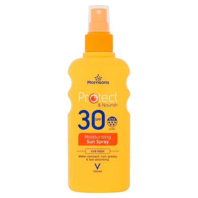 Morrisons Protect & Nourish Moisturising Sun Spray SPF 30 200ml