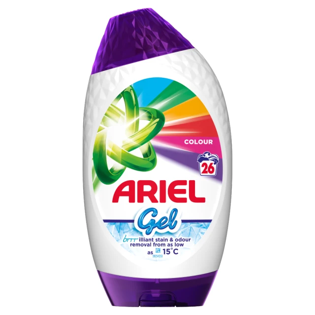 Ariel Washing Liquid Gel, 26 Washes, Colour