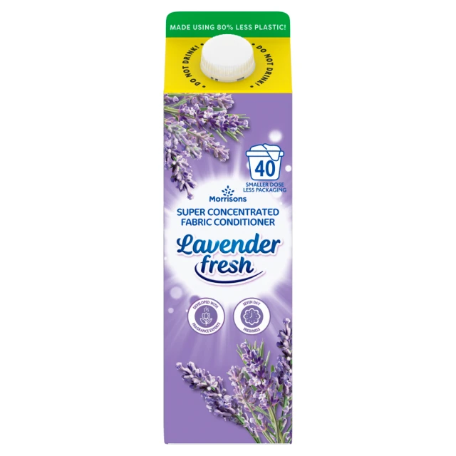 Morrisons Lavender Fresh Super Concentrated Fabric Conditioner 1L