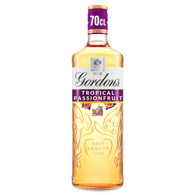 Gordon's Tropical Passionfruit 37.5% vol 70cl Bottle