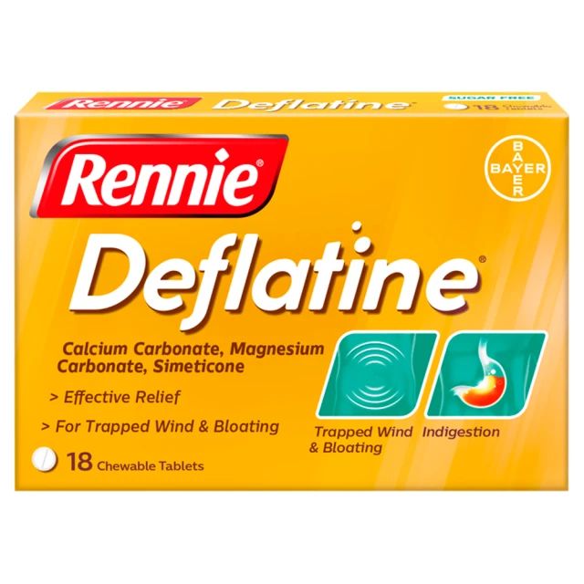 Rennie Deflatine 18 pack