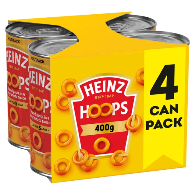 Heinz Spaghetti Hoops 4x400g