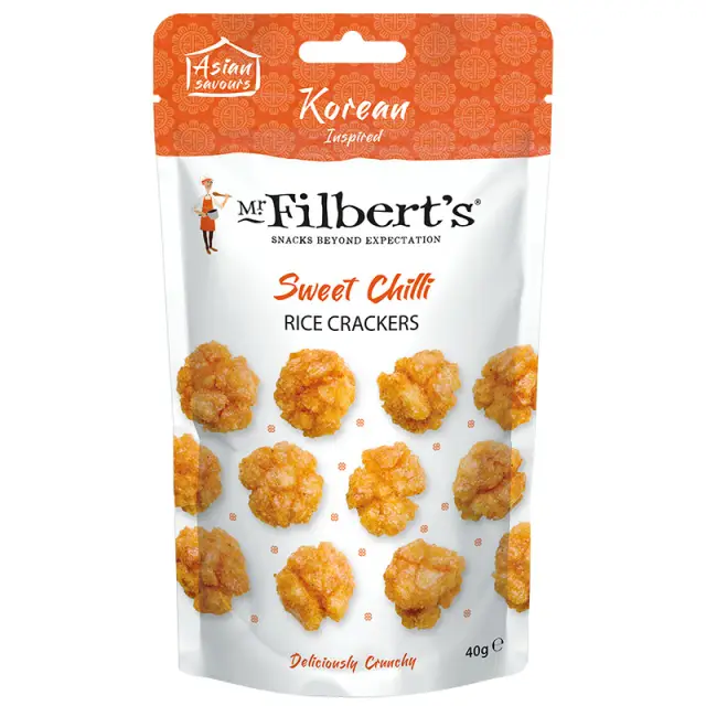 Mr Filbert's Sweet Chilli Rice Crackers 40g