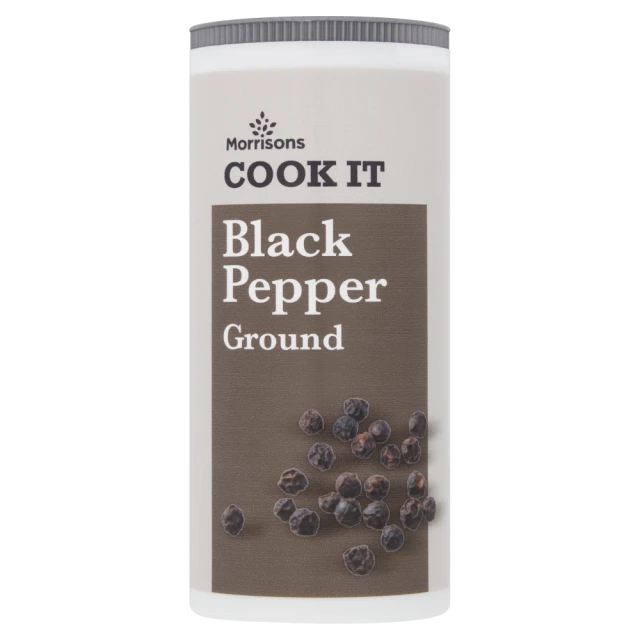 Morrison Ground Black Pepper 100g