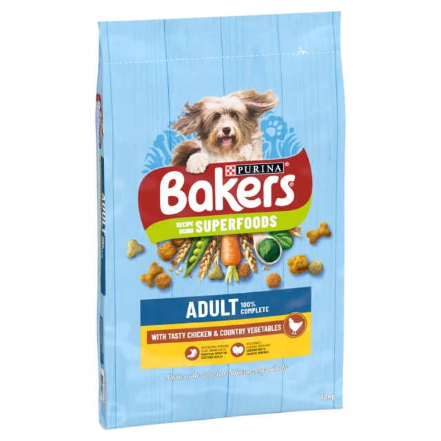 Bakers Adult with Tasty Chicken & Country Vegetables 12kg