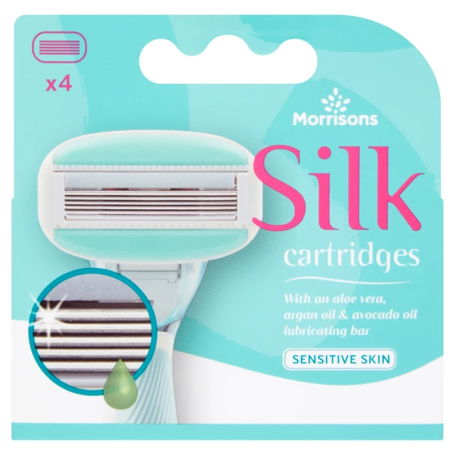 Morrisons 5 Blade 4 Silk Cartridges