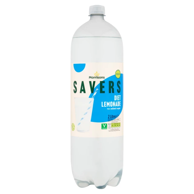 Morrisons Savers Diet Lemonade 2 litre