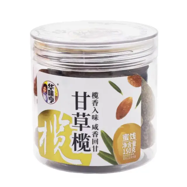 Huaweiheng Sweet grass olive 150g 华味亨甘草榄150g
