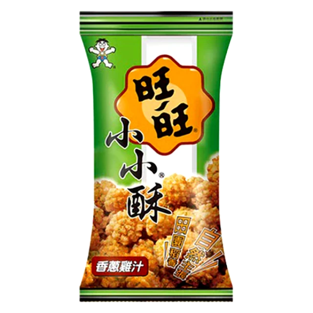 WANT WANT MINI SENBEI RICE CRACKERS (CHICKEN) 60g 旺旺小小酥 – 香葱雞味 60g
