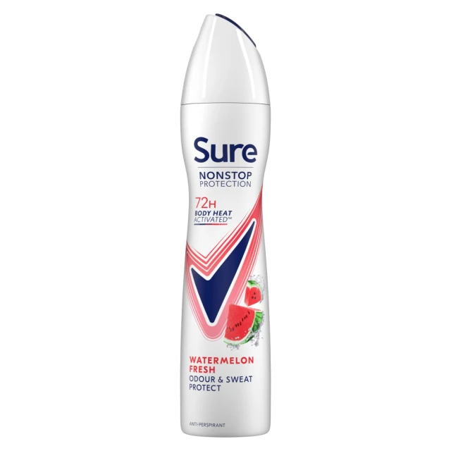 Sure Nonstop Protection Anti-Perspirant Aerosol Uplifting & Fresh 250 ml