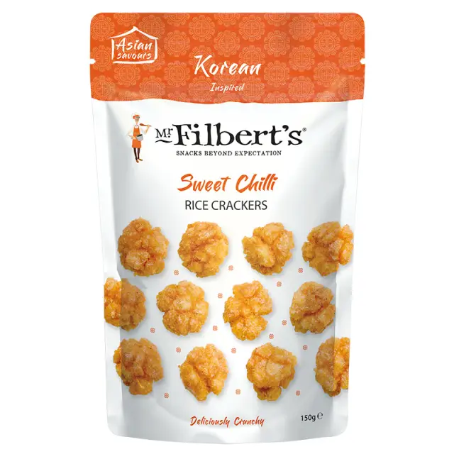 Mr Filbert's Sweet Chilli Rice Crackers 150g
