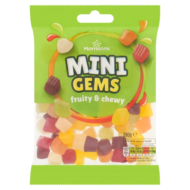 Morrisons Mini Gems 190g