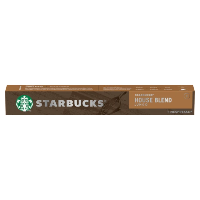 Starbucks By Nespresso Medium House Blend 10 Capsules