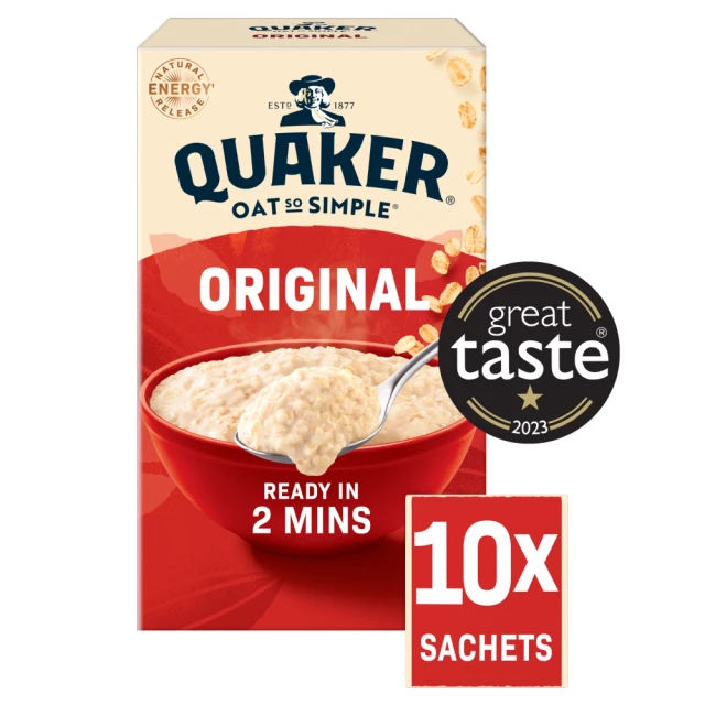 Quaker Oat So Simple Original Porridge Sachets 10 x 27g