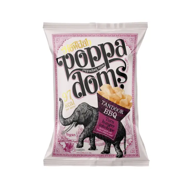 Howdah Tandoor BBQ Poppadoms 80g
