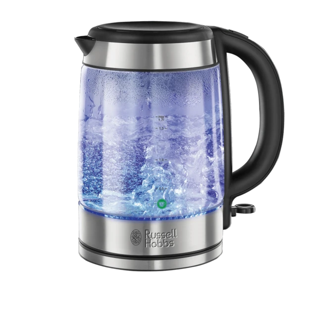 Illuminating Glass Kettle - Brushed