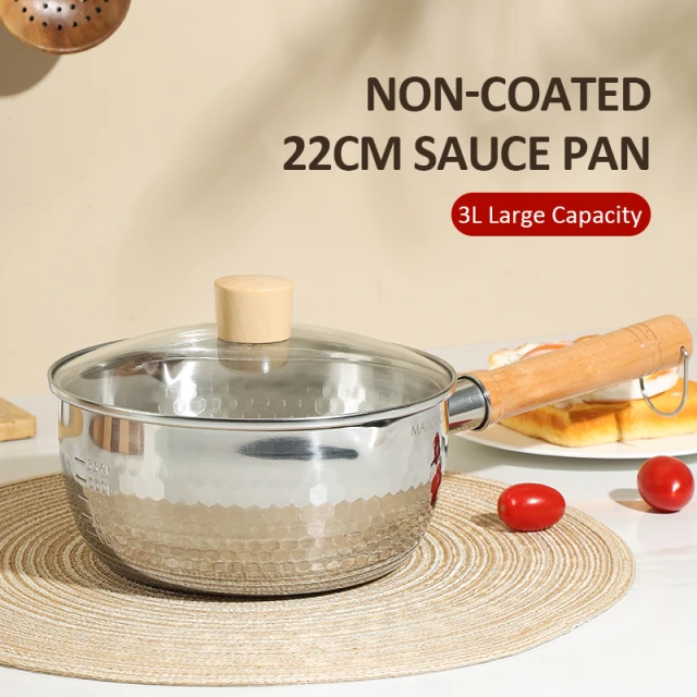 Maxcook Stainless Steel Sauce Pan 22cm MCJ4510