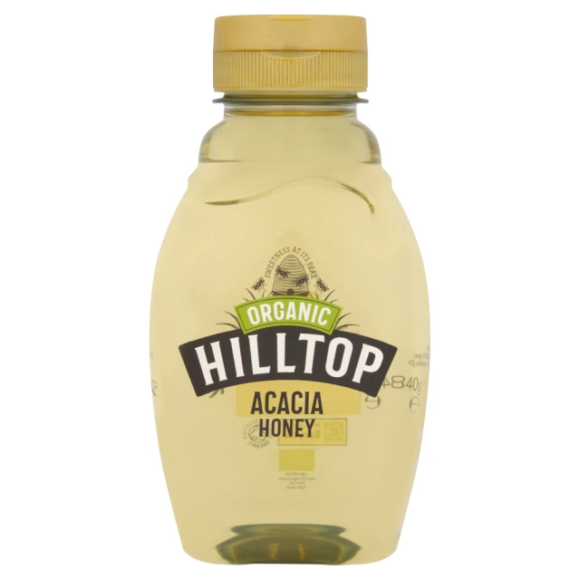 Hilltop Honey Organic Acacia Honey 340g