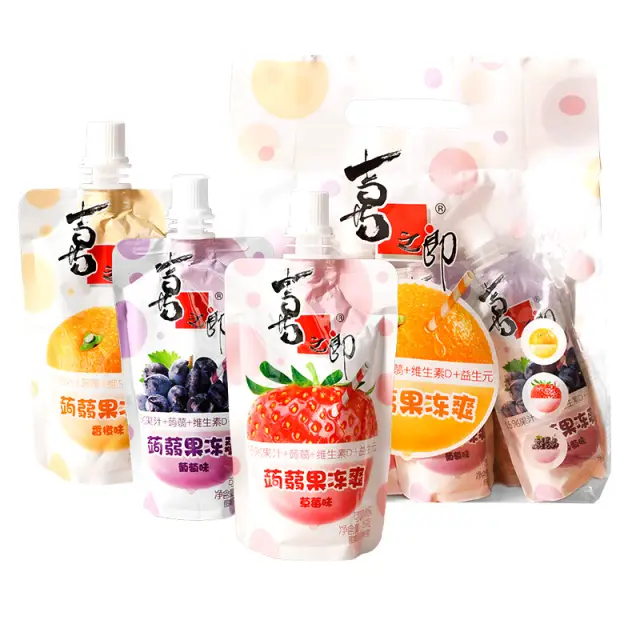 ST 6 Bags Assorted Jelly Drinks 喜之郎果凍爽(6pcs)900g