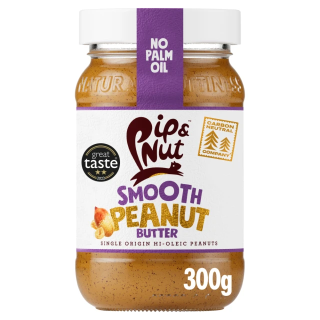 Pip & Nut Smooth Peanut Butter 300G