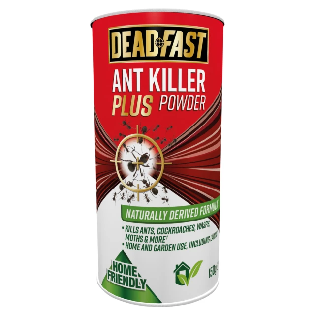 Deadfast Ant Killer Plus Powder Natural  150g UK only