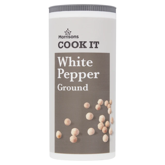 Morrisons Ground White Pepper 100g