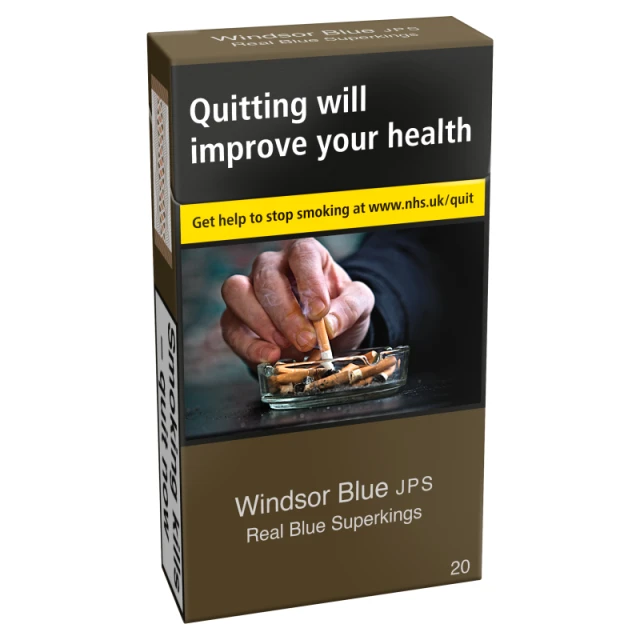 Windsor Blue Superkings Real Blue 20Pk