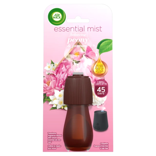 Air Wick Balancing Peony & Jasmine Essential Mist Refill 20ml Lasts for up to 45 days