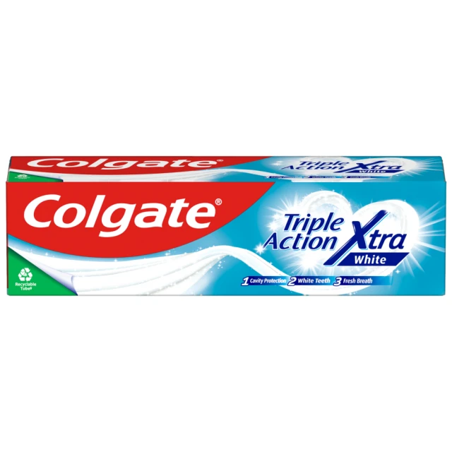 Colgate Triple Action Xtra White Toothpaste 75ml
