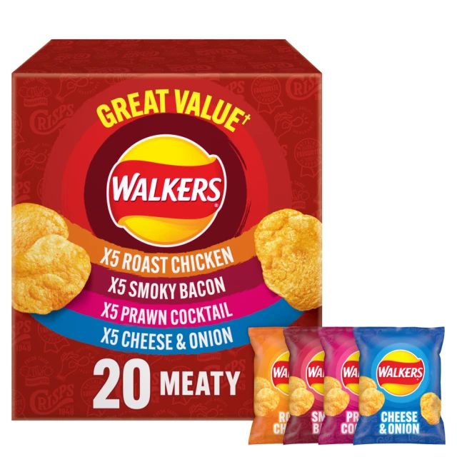 Walkers Meaty Variety 20 x 25g