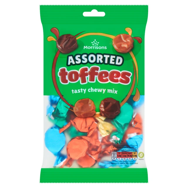 Morrisons Assorted Toffees 185g