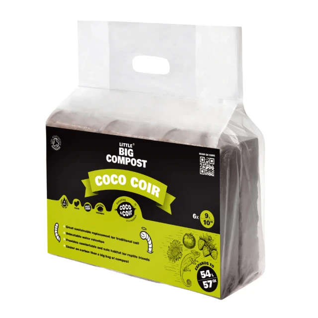 Little Big Compost Coir 6 x 9L = 54L