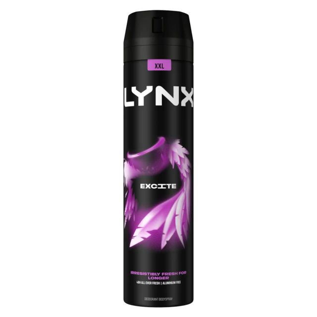 Lynx  Aerosol Body Spray Excite XXL 250 ml