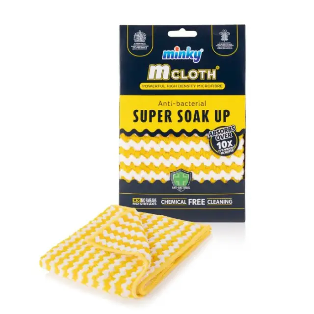 Minky M Cloth Anti-Bacterial Super Soak Up