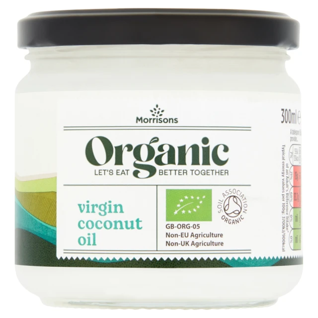 Morrisons Organic Virgin Coconut Oil 300ml