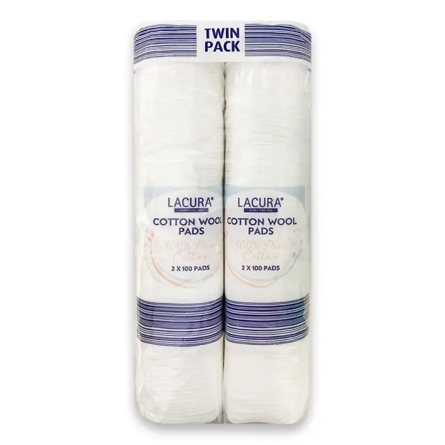 Nutmeg 200 Cotton Wool Pads
