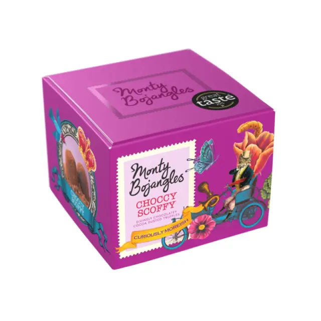 Monty Bojangles Choccy Scoffy Cocoa Dusted Truffles 150g