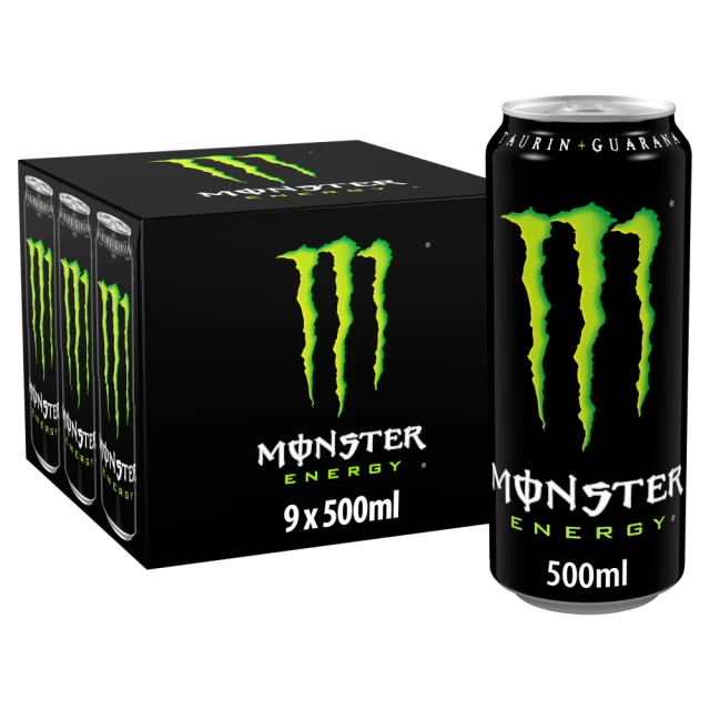 Monster Energy Drink Original Green 9 x 500ml