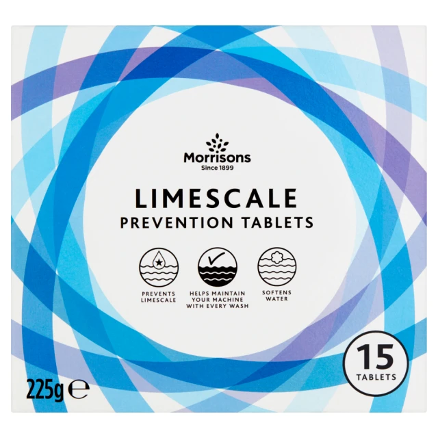 Morrisons 15 Limescale Prevention Tablets 225g