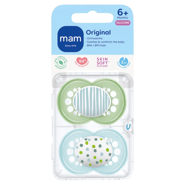 MAM Original Silicone 6+ Months