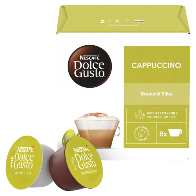 Nescafe Dolce Gusto Cappuccino 16 Pods 186.4G