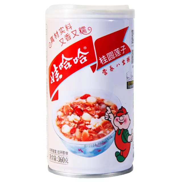 WHH – Mixed Congee With Longan And Lotus 娃哈哈八宝粥（原味）