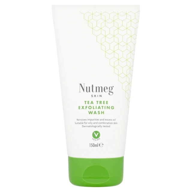 Nutmeg Skin Tea Tree Exfoliating Wash 150ml