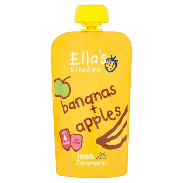 Ellas Kitchen Apple & Banana 120g