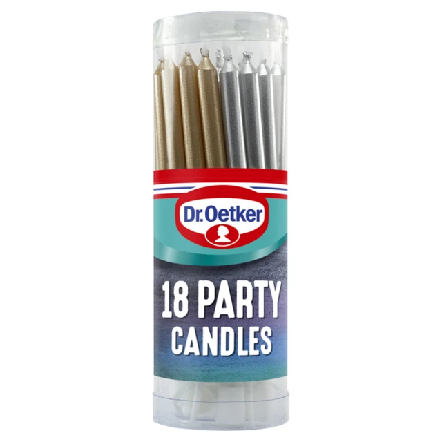 Dr. Oetker Party Candles 18 pack