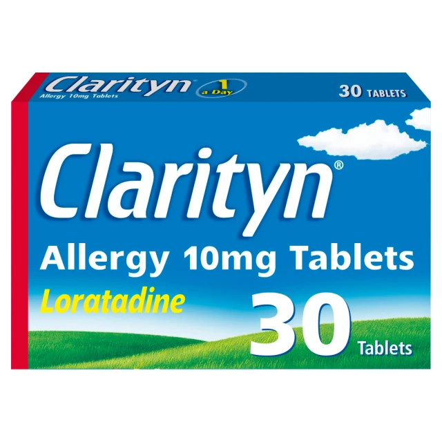 Clarityn Loratadine Allergy and Hayfever Relief 10mg Tablets - 30 Tablets