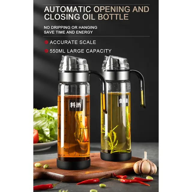 Maxcook Glass Oil Bottle 550ml MCPJ0507