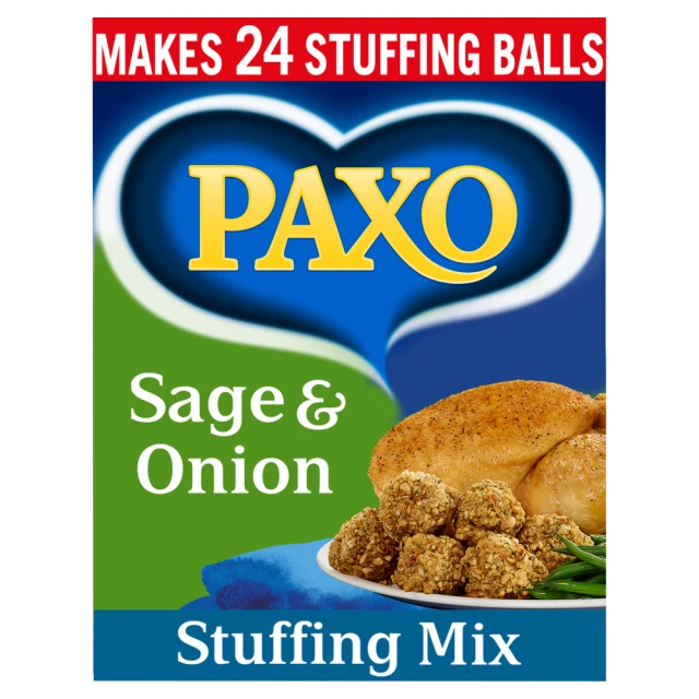 Paxo Sage & Onion Stuffing Mix 2 x 170g (340g)
