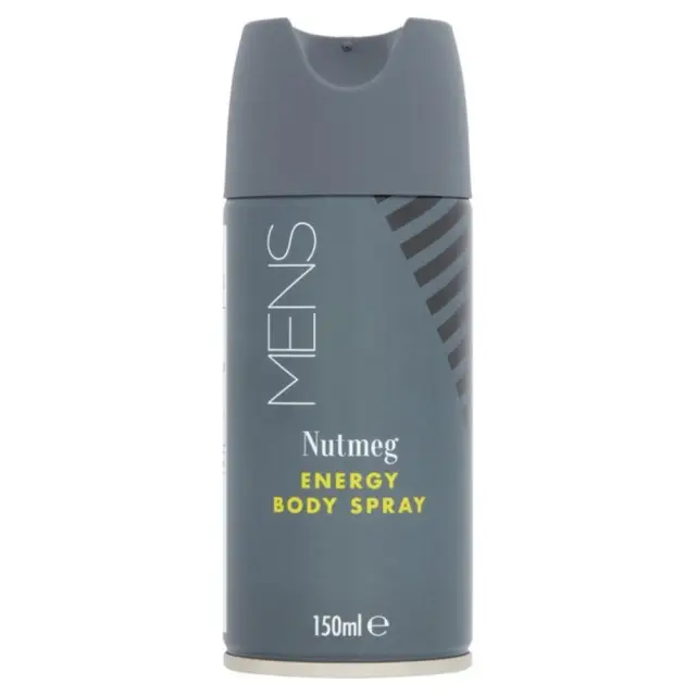 Nutmeg Energy Body Spray 150ml